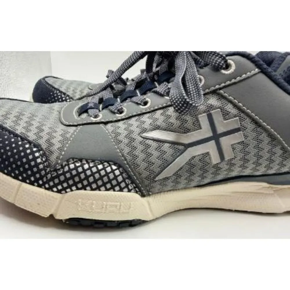 Kuru Quantum Running Shoes 10.5 Gray Comfort Support Gym Sneaker Orthotic